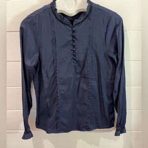 💙 CHEVIGNON – Victorian-Inspired Blouse – Size S